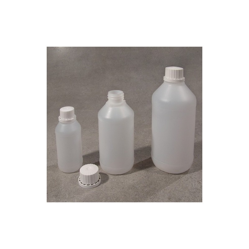 Bottles with a stopper to seal various capacities and sizes