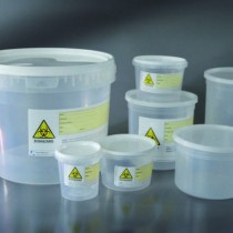 récipients transparents pour les pièces chirurgicales de pression de pac, CE Ø 75x66 mm 150 ml