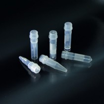 microtubes, sans capuchon, ADN, Rnase Dnase free 0,5 ml fond conique