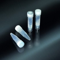 microtubes de 1,5 ml à bouchon à vis conique stérile