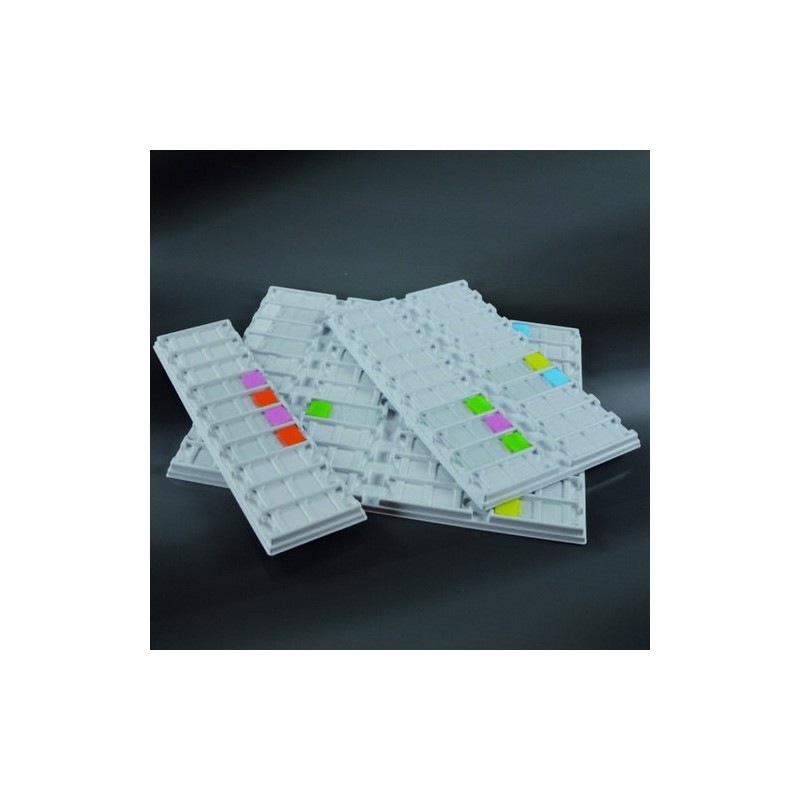 fächer objektträgerhalter für 20 plätze