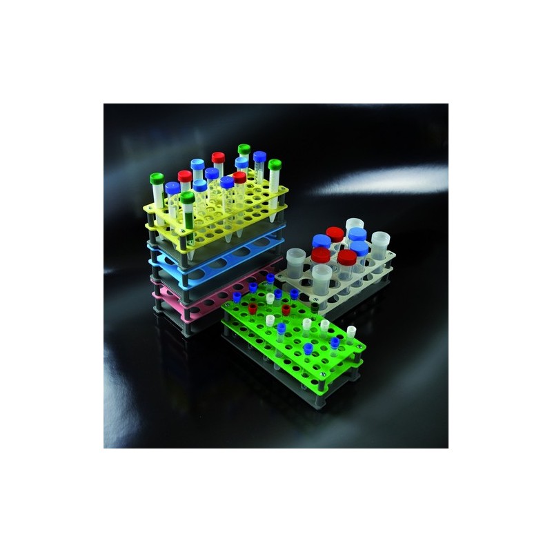 soporte de tubo de 18 lugares para tubos de diam. 30 mm soporte de tubo de 18 lugares para tubos de diam. 30 mm