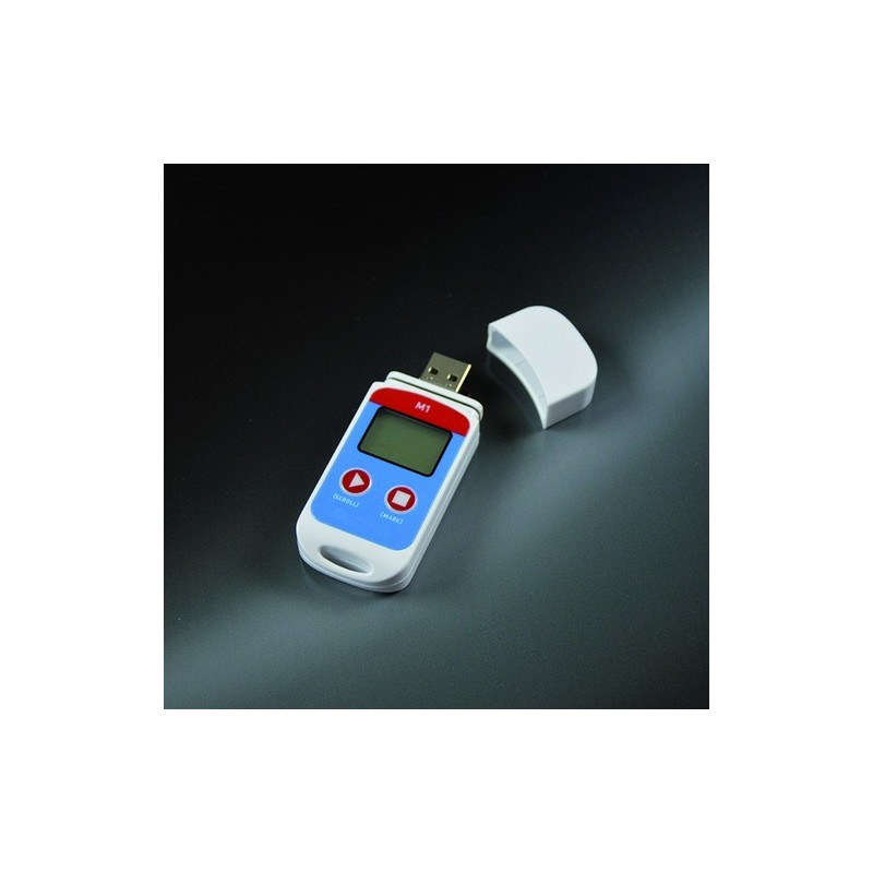 data logger for temperature monitoring digital USB temperature range from -30°C to + 70°C