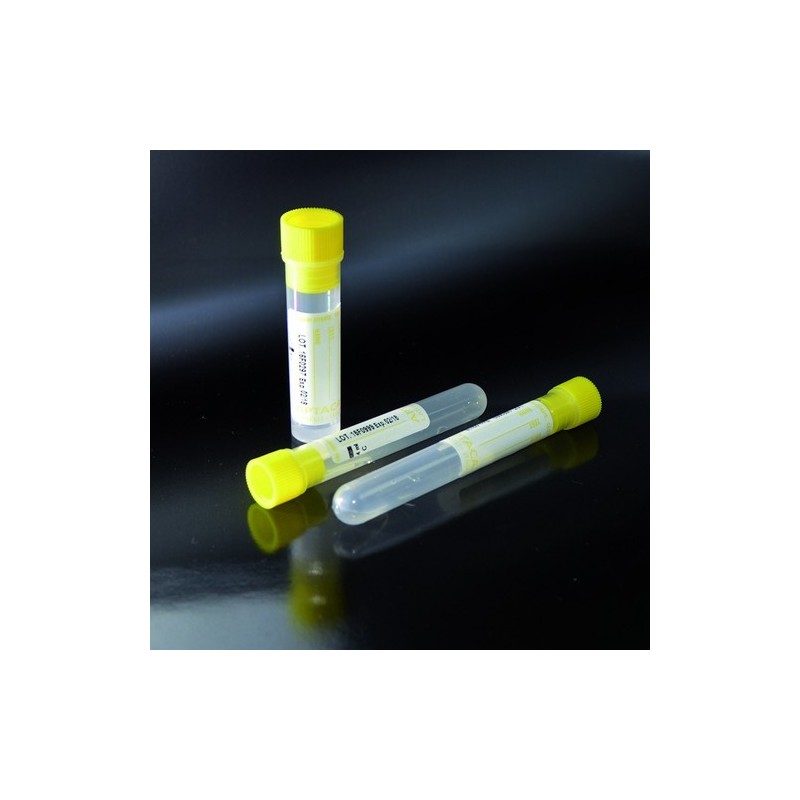 provette con Sodio Citrato 0.4 ml tappo giallo per COAGULAZIONE 12x86
