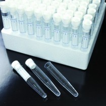 röhrchen urin-tools automatische graduate PS 16x105 konische c/rand der kappe und dem etikett auf RACK