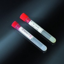 tubes with a gel separator in polypropylene 12x86 in PP for 5 ml of blood cap down