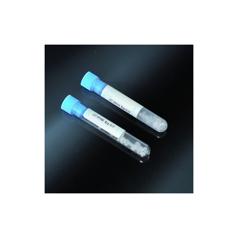 provette con granuli separatori+ acceleratore13x75 in PMMA per 4 ml di sangue