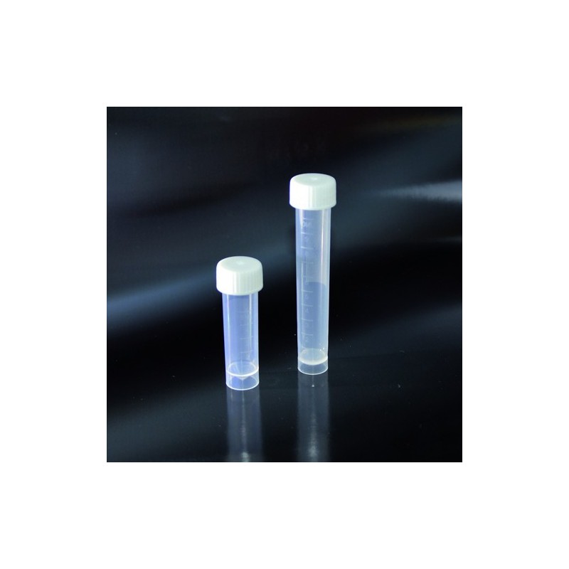 test tubes screw cap, freestanding PP 16x95-prescription-ml-sterile - bag of 100 pieces