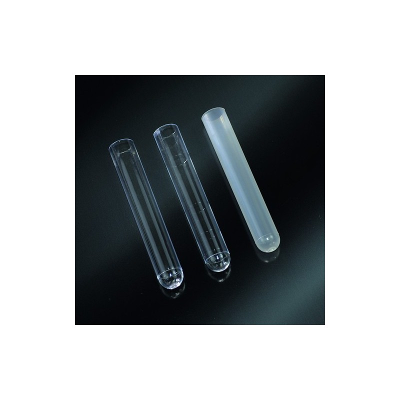 test tubes cylindrical 10 ml PP 16x100 not graduate without a border