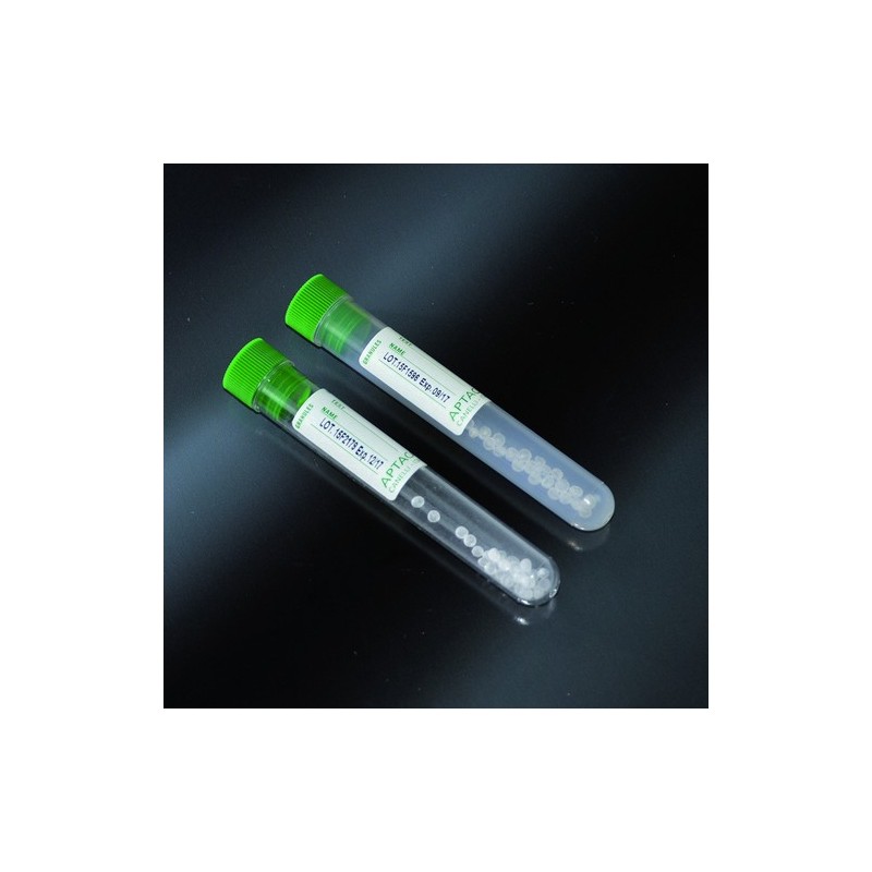 tubos de ensayo con gránulos de separadores de 16x100 PMMA etiquetados para 10 ml de sangre