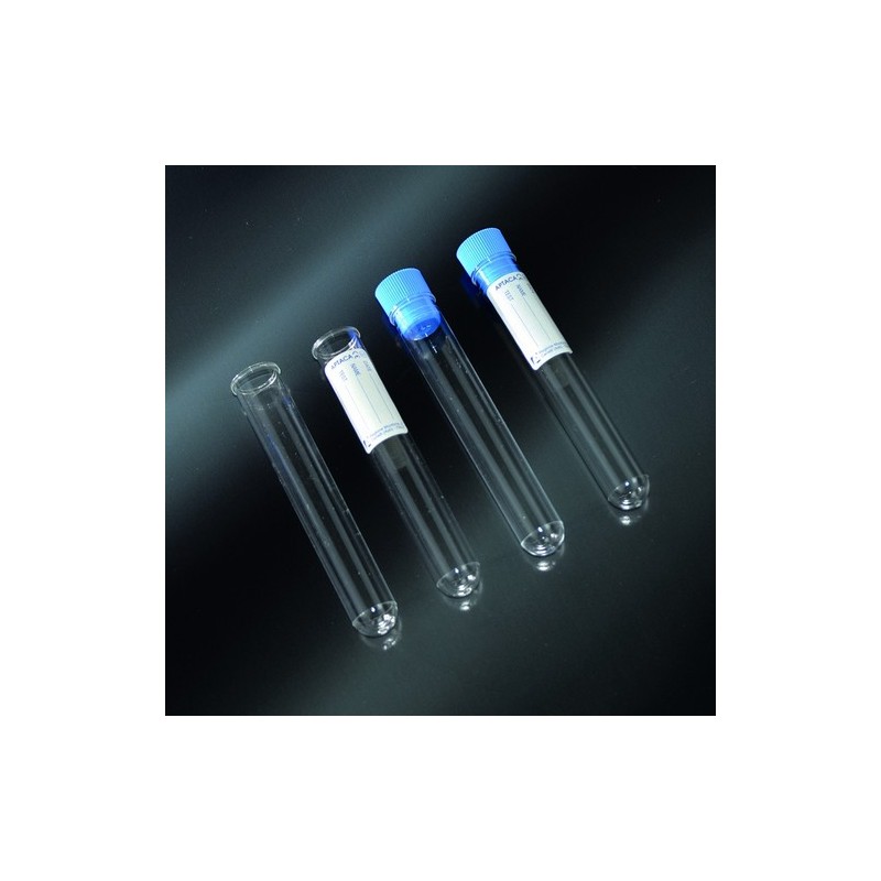 röhrchen und zylindrischen PMMA-16x100 10 ml mit stopfen