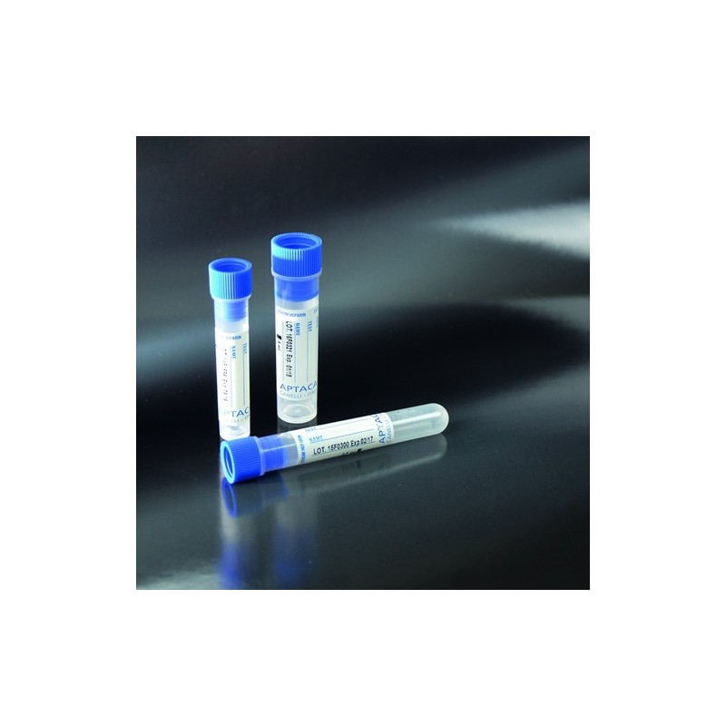 Provette con Litio Eparina13x75 per 2 5 ml di sangue