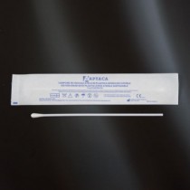 Swab tip viscose - rod in plastic
