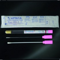 Stériles ecouvillons avec le sol, ce VIRUS