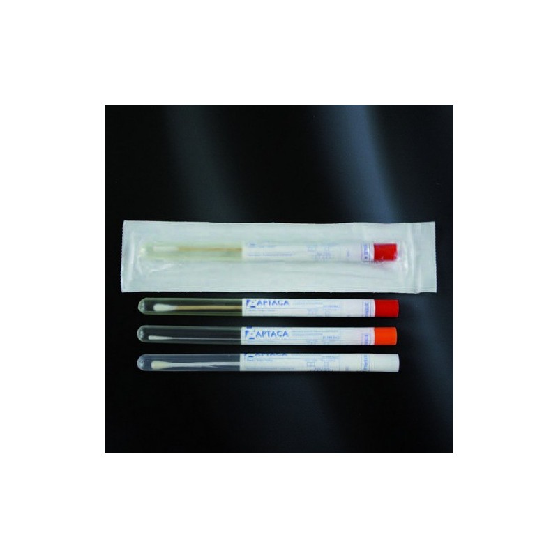 Sterile swabs in tube