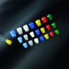 Caps, closed at the bottom in PE for tubes dia 12mm