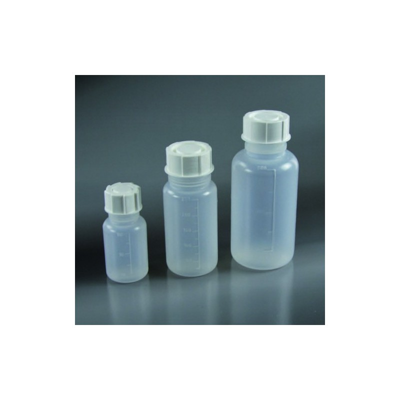 bottiglie collo largo normalizzato in PP da 100 ml