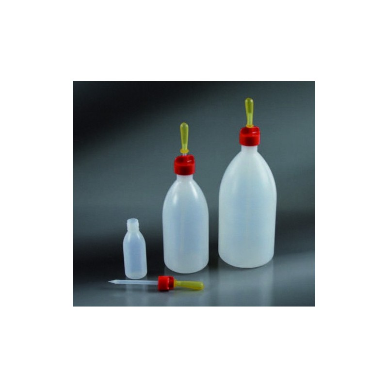 botellas con cuentagotas tipo de Ranvier 250 ml con bomba de succión de goma