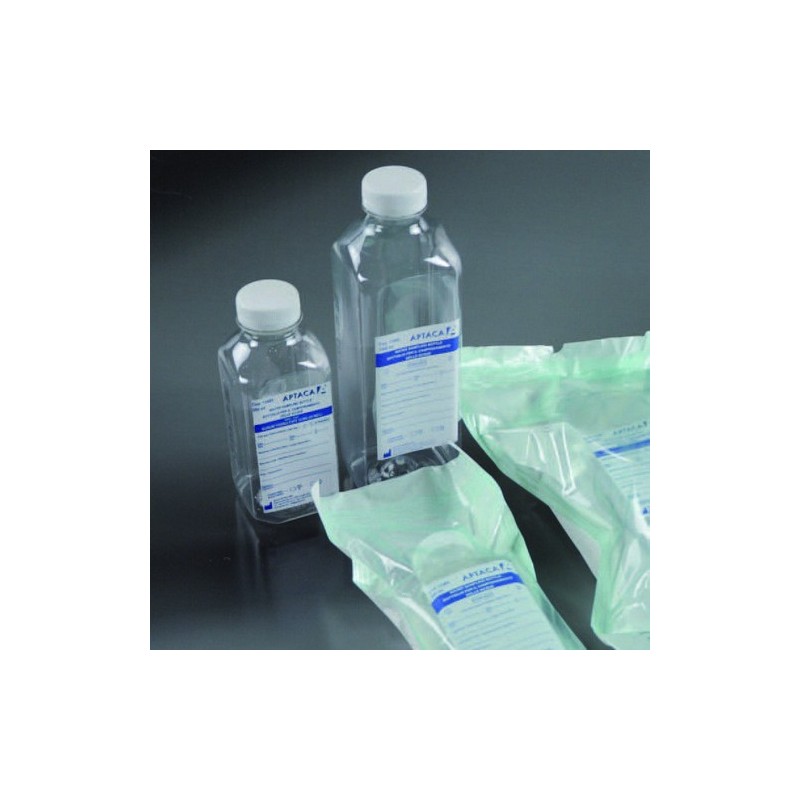 botellas de 1000 ml en PET toma de muestras de agua estéril con Tiosulfato Sódico envoltura individual
