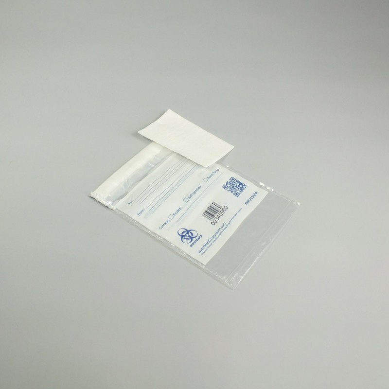 Buste taglia C5 trasporto su strada contenitori non 95kPa Dim. 150x205mm. Con foglio assorbente