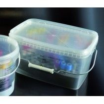 securbox - contenedores para el transporte y conservación de muestras de CE PP 5000 ml, con el apoyo de 99 hoyos