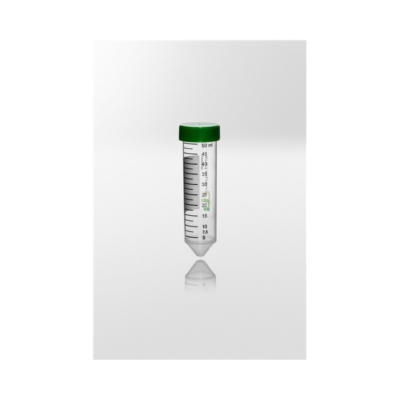 Provette fondo conico 50ml PP 30x115mm tappo vite