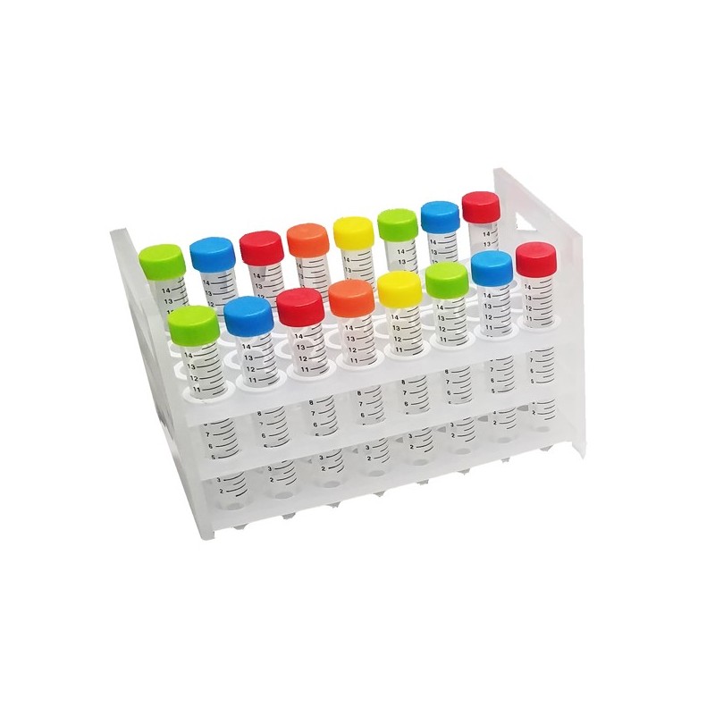Clamp-Rack magnetica MAGic Clamp per rack di provette 32x15ml
