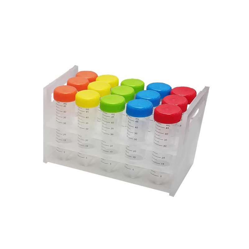 Clamp-Rack magnetica MAGic Clamp per rack di provette 15x50ml