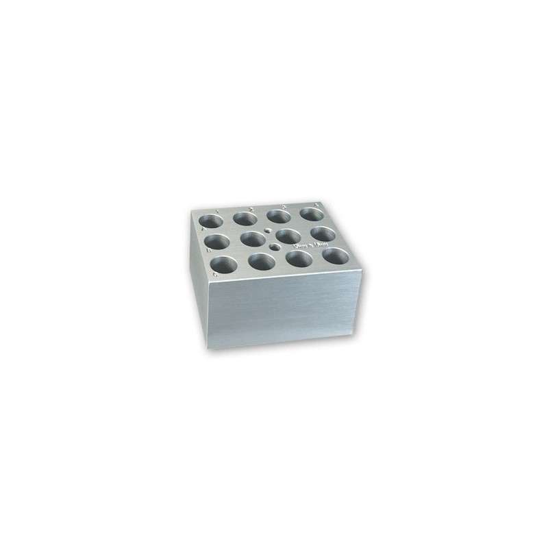 Blocco per MyBlock I / II e IsoBlock accoglie 12 x diam. 15-16mm (10ml)