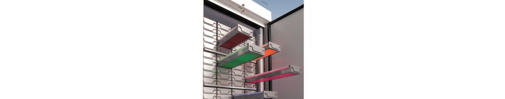 schubladen und spalten freezers